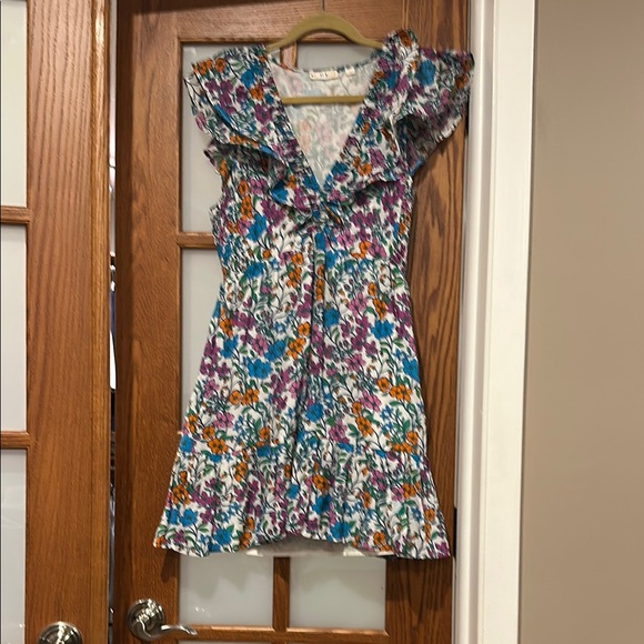 Roller Rabbit Dresses & Skirts - Roller Rabbit Floral Mini Dress - Blue, Purple, Orange